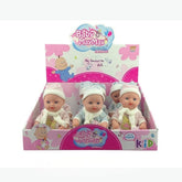 B/O IC MAMA PAPA PVC DOLL 1 X 9PCS