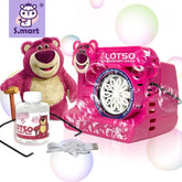 LOSTO STRAWBERRY BEAR BUBBLE GUN