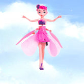 Flying Fairy Doll Induction Helicopter Toy