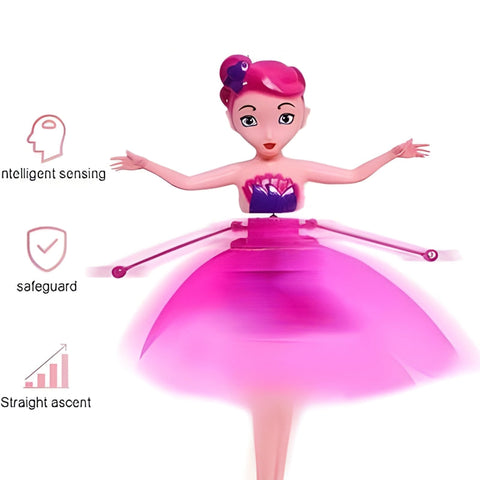 Flying Fairy Doll Induction Helicopter Toy