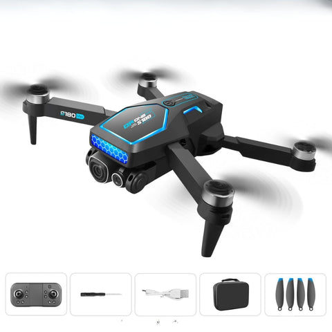 R/C DRONE DUAL CAMERA OBSTACLE AVOIDANCE BRUSH LESS FOLDABLE QUAD COPTER