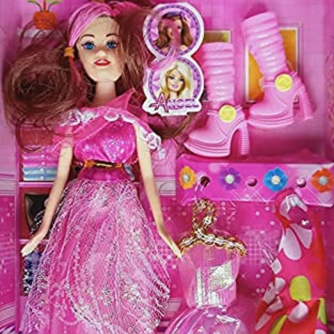 MODERN FASHION DOLL W/DRESS