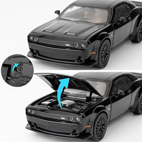1:32 Dodge Challenger Die-Cast Alloy Model Car