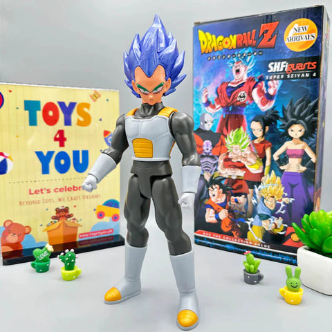 DRAGON  BALL Z  FIGURES 4  MIDELS  WITH BOX  PACKING