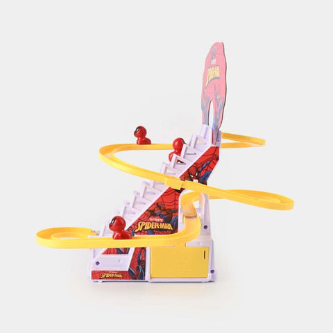 Spider-Man Climbing Stairs Toy with Music and Lights