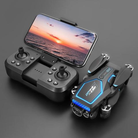 R/C DRONE DUAL CAMERA OBSTACLE AVOIDANCE BRUSH LESS FOLDABLE QUAD COPTER