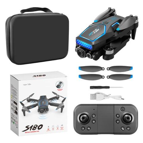 R/C DRONE DUAL CAMERA OBSTACLE AVOIDANCE BRUSH LESS FOLDABLE QUAD COPTER