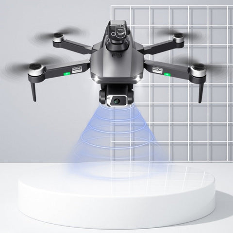 R/C DRONE DUAL CAMERA OBSTACLE AVOIDANCE BRUSH LESS FOLDABLE QUAD COPTER