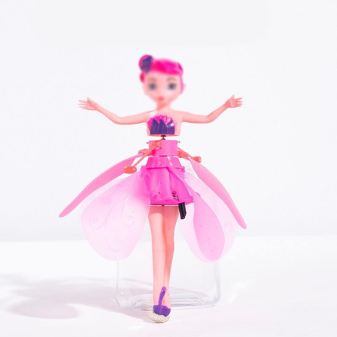 Flying Fairy Doll Induction Helicopter Toy