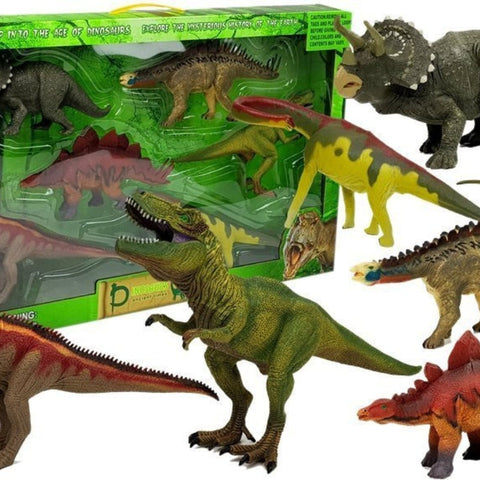 6 pcs dinosaur set
