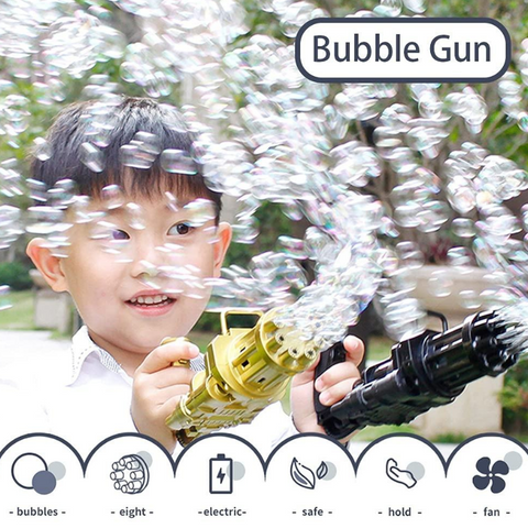Gatling Bubble Gun