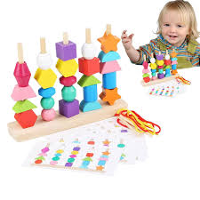Fishing Five Sets of Pillars – Educational Stacking & Balancing Toy